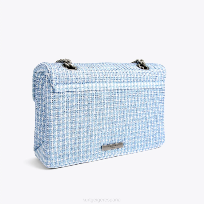 Kurt Geiger mujer bolso kensington de tela londres 2LPR83 | bolsas azul pálido